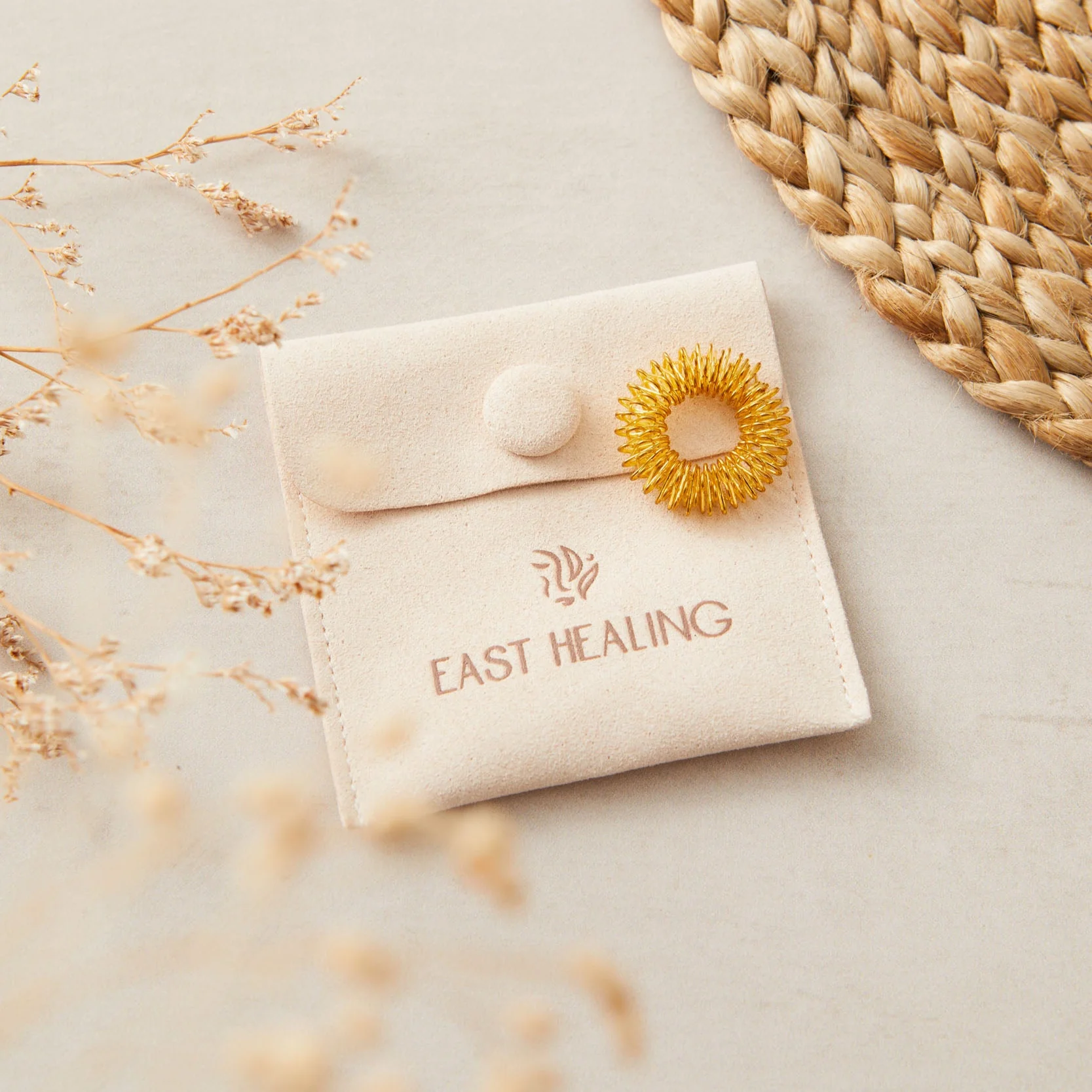 Gold Acupressure Ring - Image 5